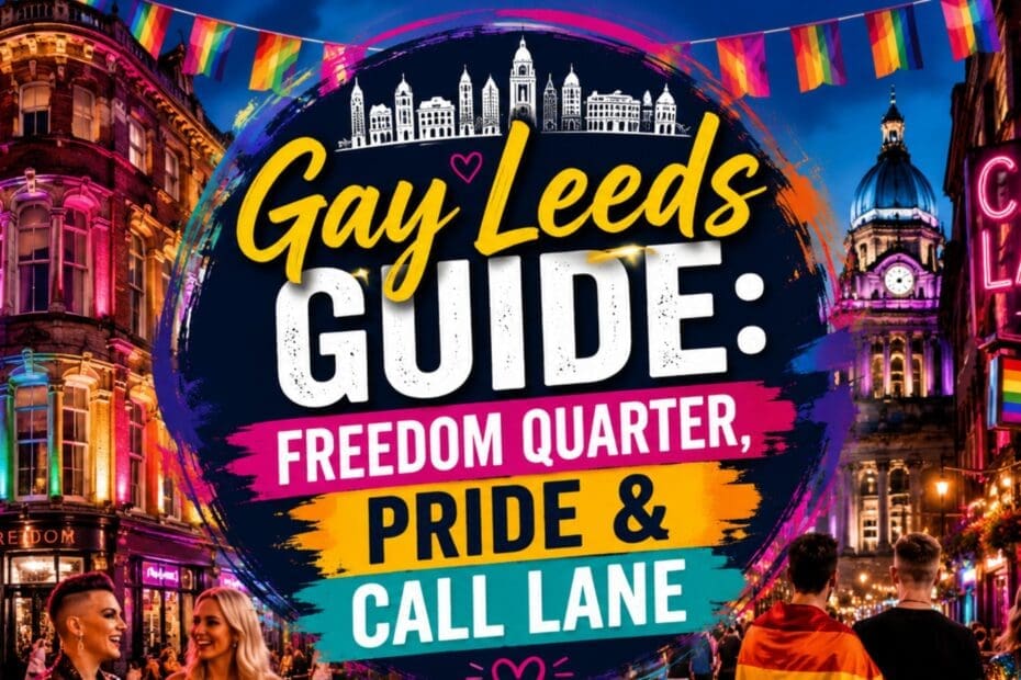 Gay Leeds Guide: Freedom Quarter, Pride & Call Lane
