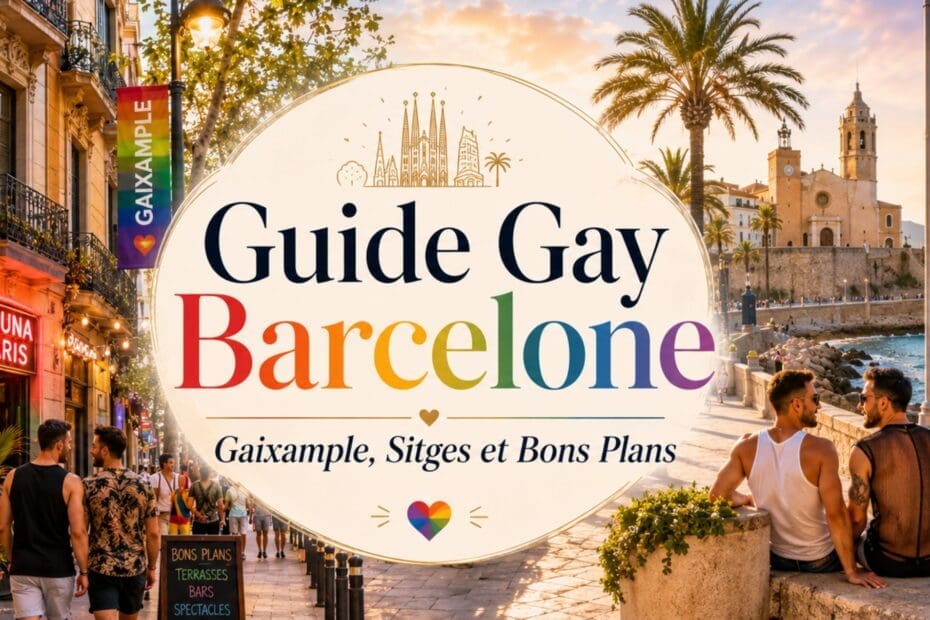Guide Gay Barcelone : Gaixample, Sitges et Bons Plans