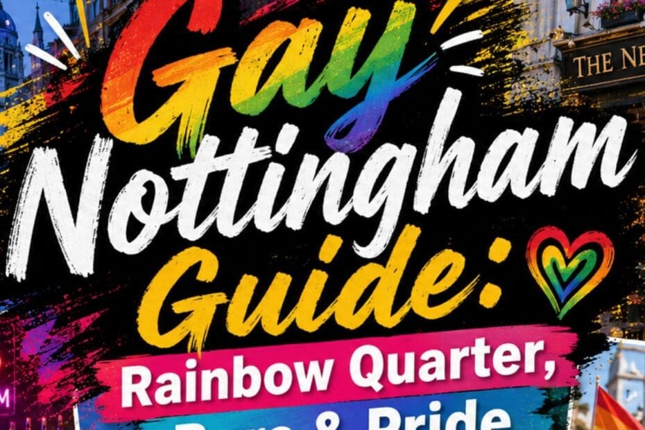 Gay Nottingham Guide: Rainbow Quarter, Bars & Pride